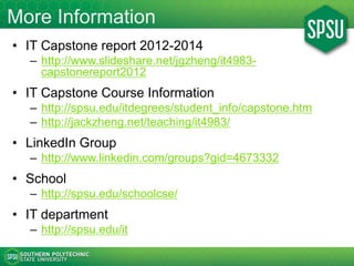 SPSU Website Traffic Analytics
• Overview
– SPSU’s new website uses Google Analytics to record web usage.
We have a lot of...