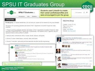 Poster sessions were organized before formal presentations to
project owners, faculty, and industry advisory board members...